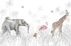 Muurschildering dieren 1_461682884_ds